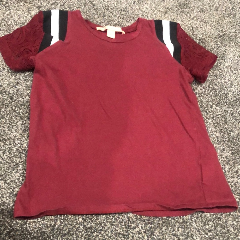 Red wine shirt